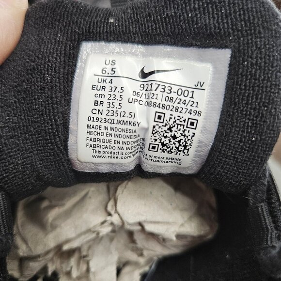 Nike Air Max 97 Triple Black Anthracite‎ Size 6.5 921733-001 Women's NEW - Picture 10 of 11